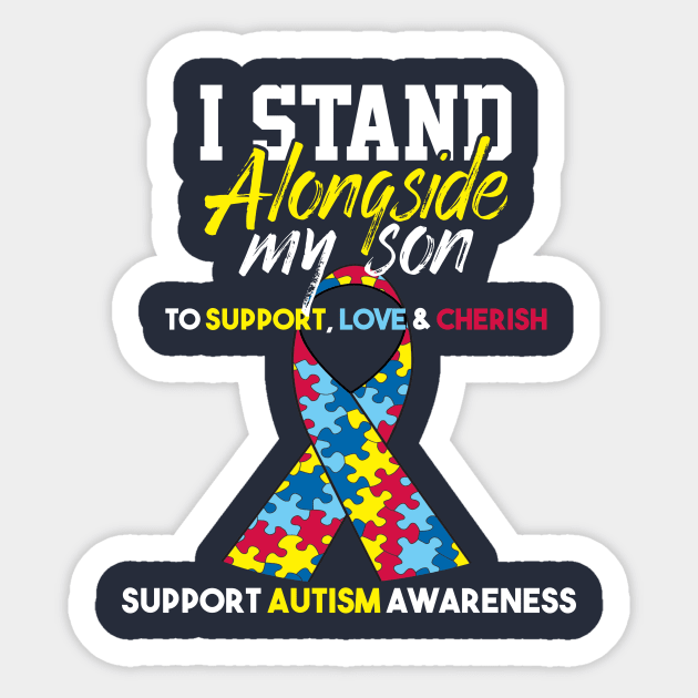 Autism Awareness Shirts 2018 Autism Son Shirt Sticker by nhatvv